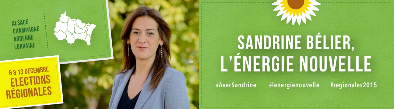 sandrine belier regionales 2015